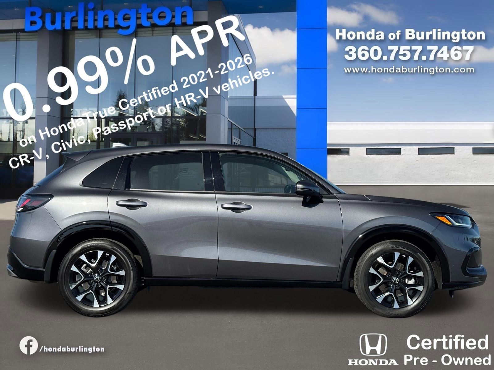 Certified 2026 Honda HR-V EX-L image 8