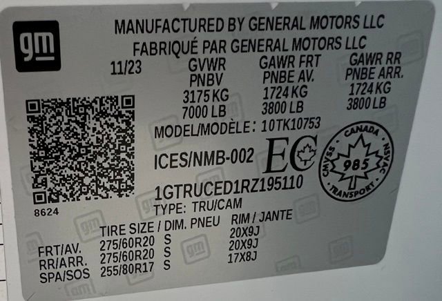 Used 2024 GMC Sierra 1500 Elevation image 57