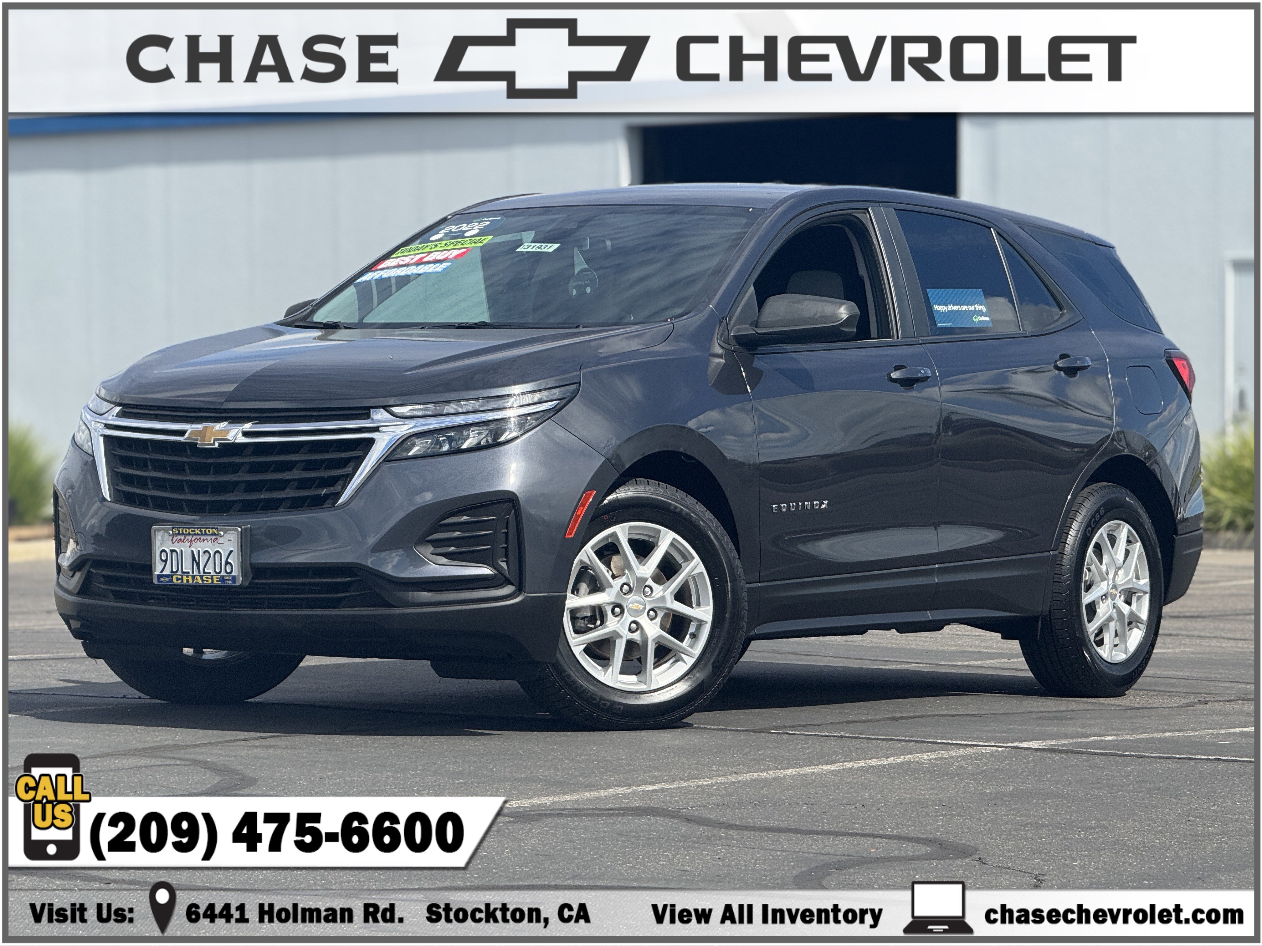 Certified 2022 Chevrolet Equinox LS