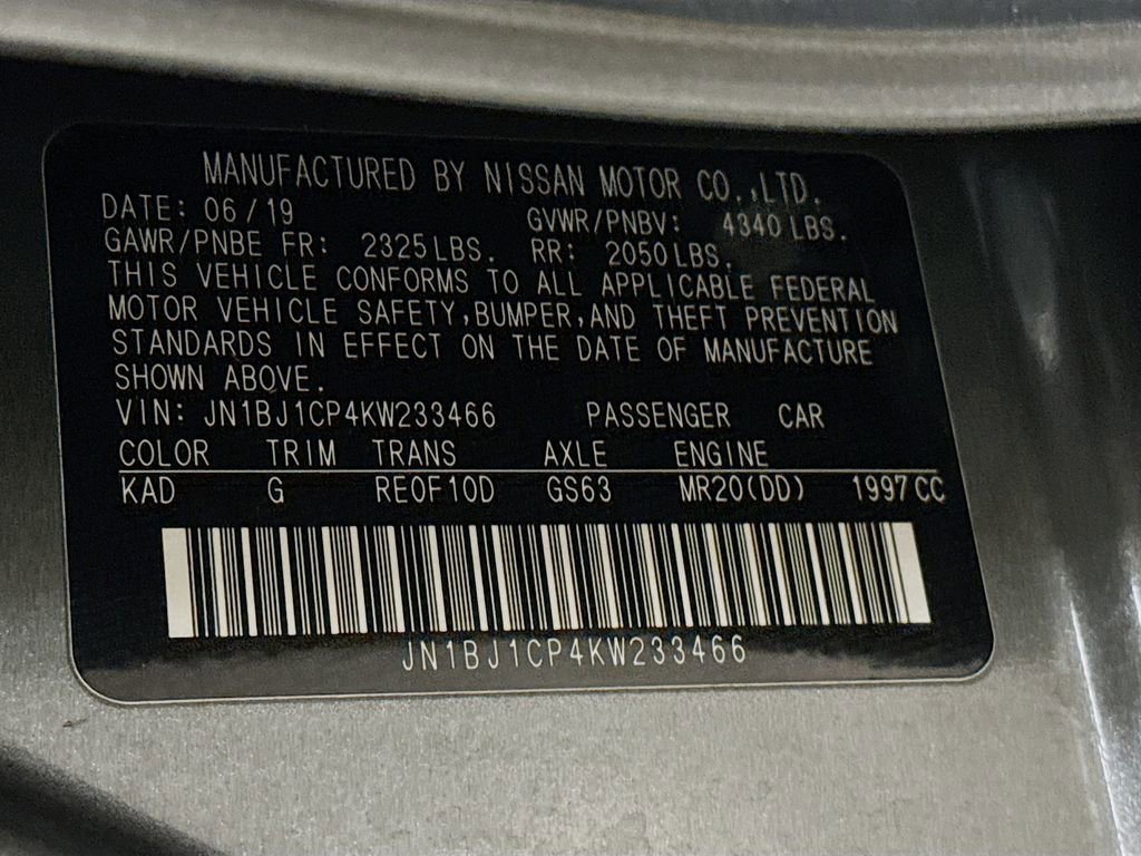 Used 2019 Nissan Rogue Sport SV image 37