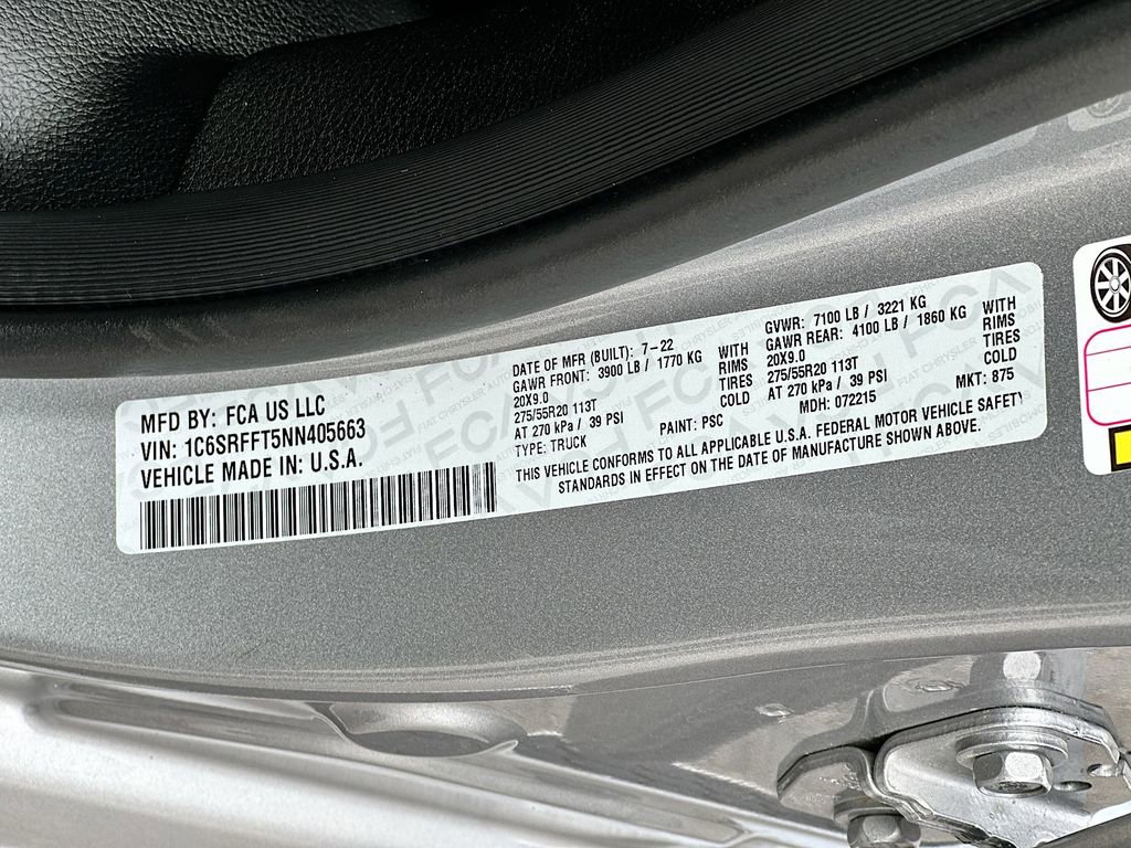 Used 2022 RAM 1500 Big Horn image 27
