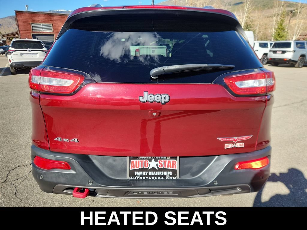 Used 2018 Jeep Cherokee Trailhawk w/ Quick Order Package 27L AWD/4WD image 6