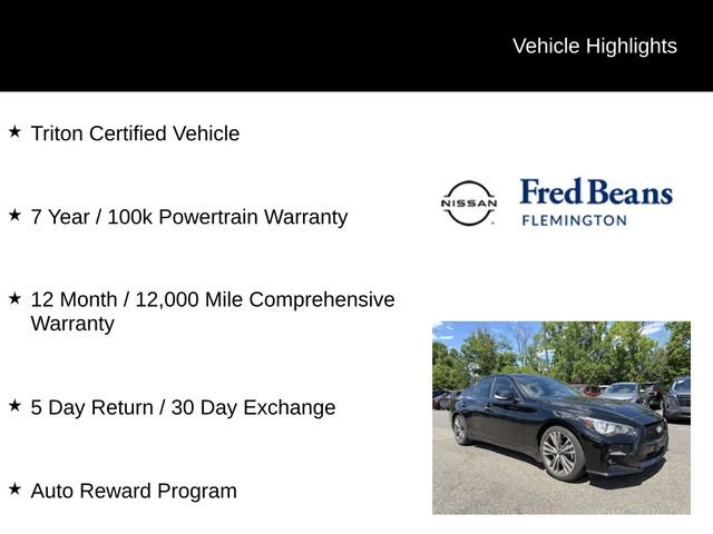 Used 2023 INFINITI Q50 Sensory AWD/4WD image 5