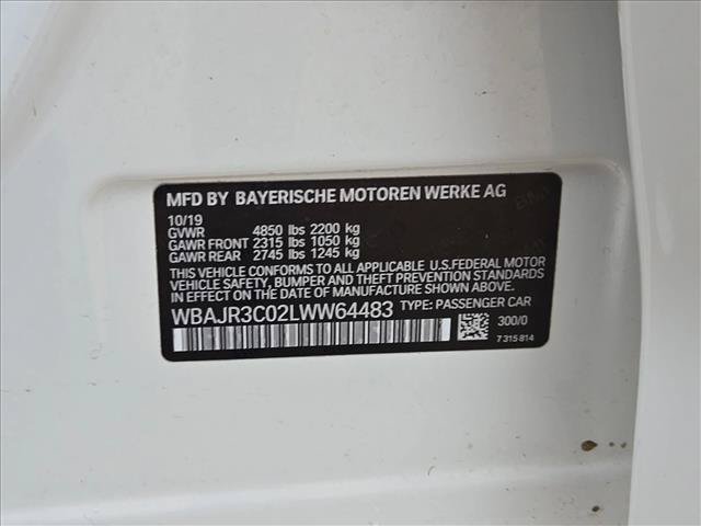 Used 2020 BMW 530i w/ Convenience Package RWD image 23