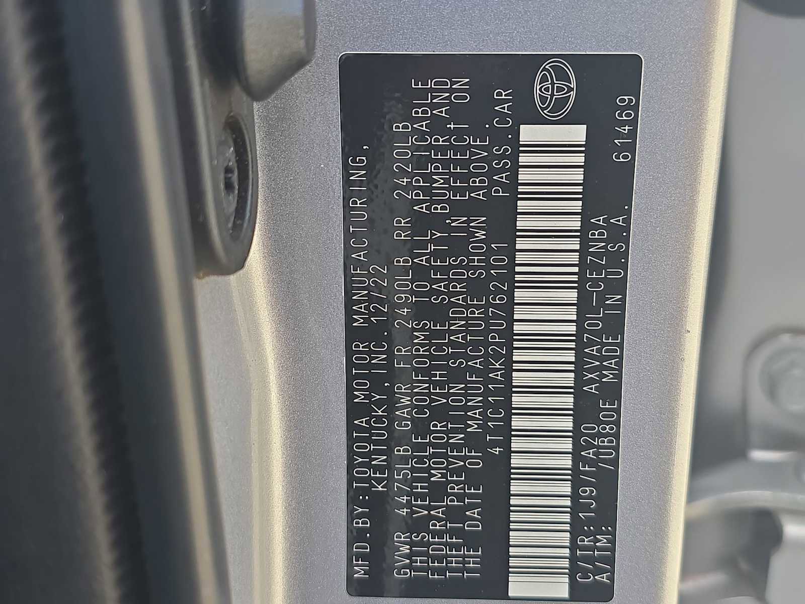 Used 2023 Toyota Camry LE FWD image 26