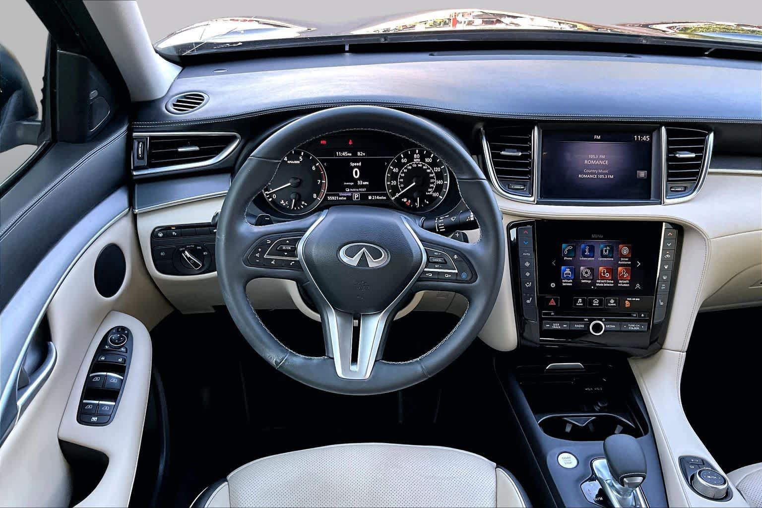 Used 2022 INFINITI QX50 Luxe w/ Cargo Package FWD image 6