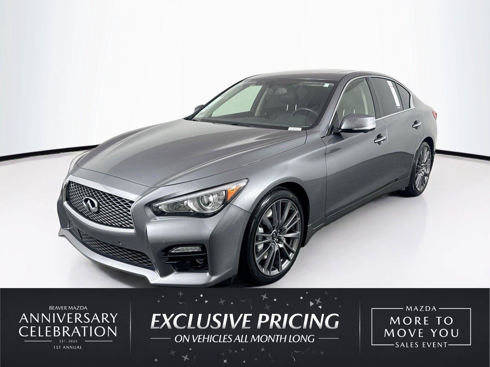 Used 2016 INFINITI Q50 Red Sport 400