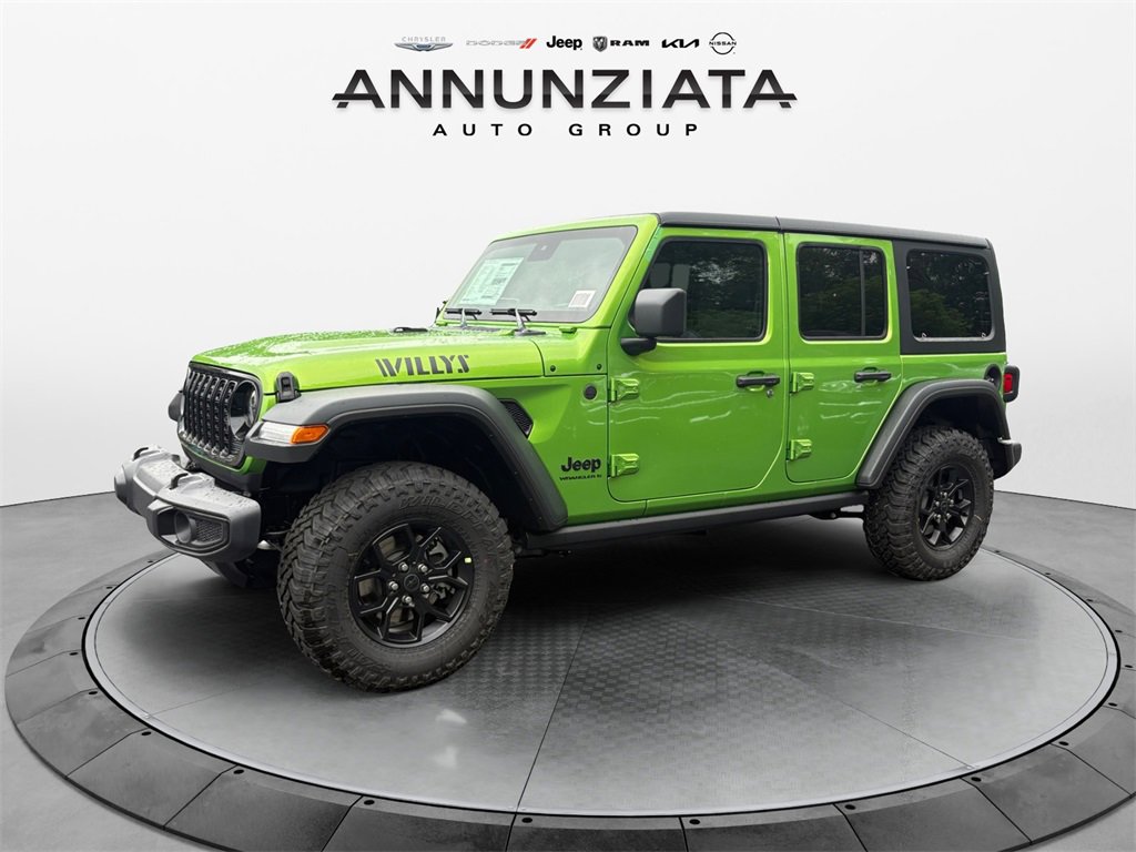 New 2025 Jeep Wrangler Willys image 1
