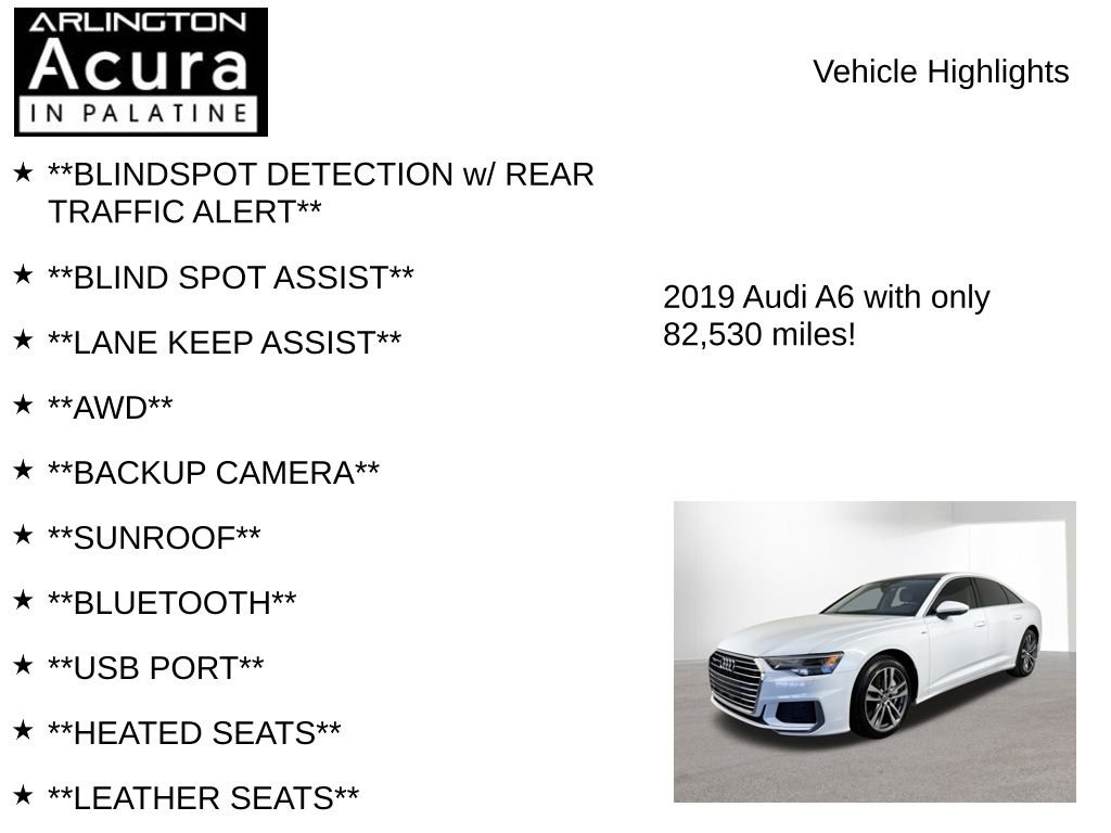 Used 2019 Audi A6 3.0T Premium w/ Convenience Package image 8