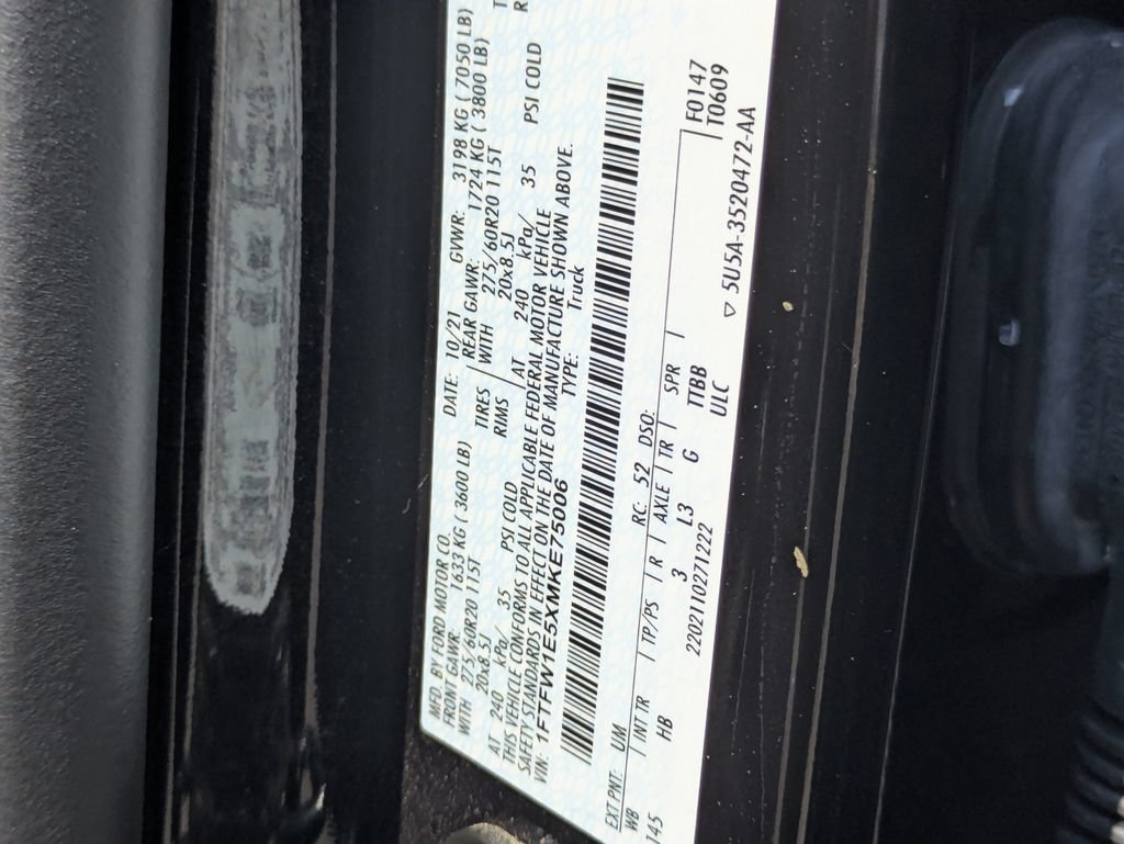 Used 2021 Ford F150 Lariat AWD/4WD image 40