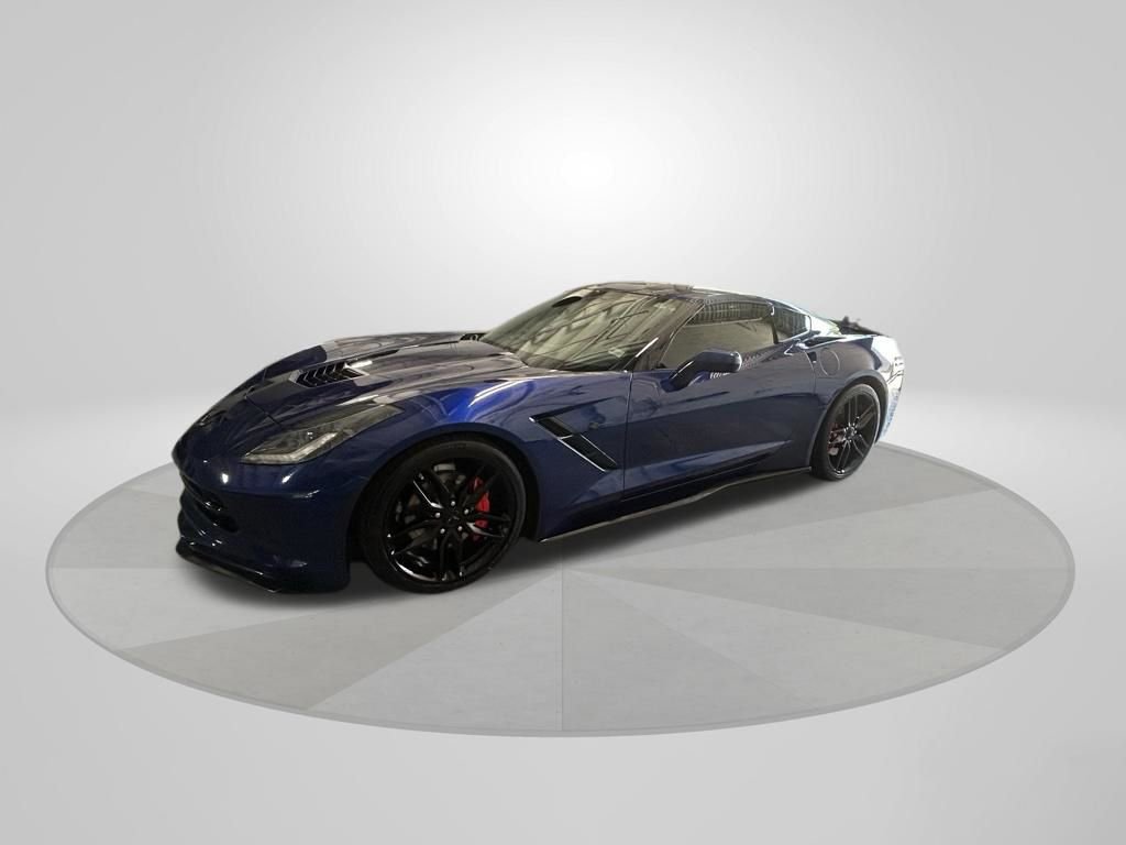 Used 2018 Chevrolet Corvette Stingray Coupe w/ Carbon Flash Badge Package RWD image 3