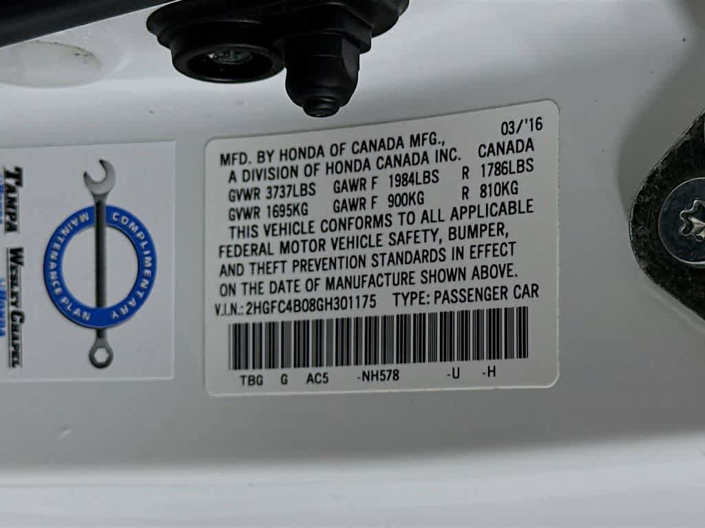 Used 2016 Honda Civic LX-P image 22