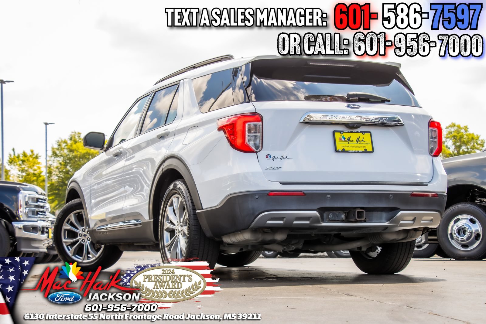 Used 2021 Ford Explorer XLT w/ Equipment Group 202A RWD image 4