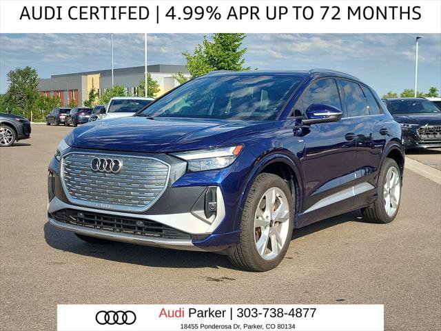 Certified 2023 Audi Q4 e-tron Premium Plus AWD/4WD image 4