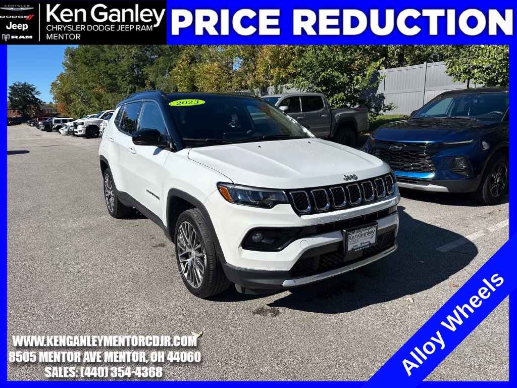 Used 2023 Jeep Compass Limited w/ Sun and Sound Group AWD/4WD image 1