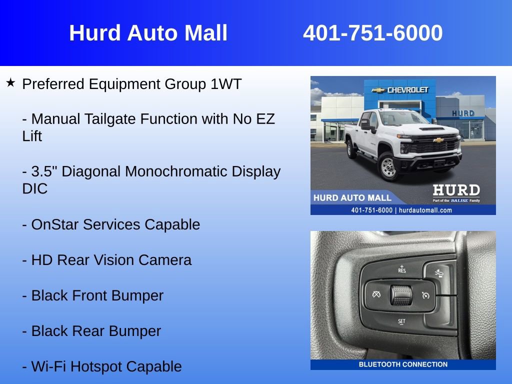 Used 2025 Chevrolet Silverado 2500 W/T w/ WT Convenience Package image 24