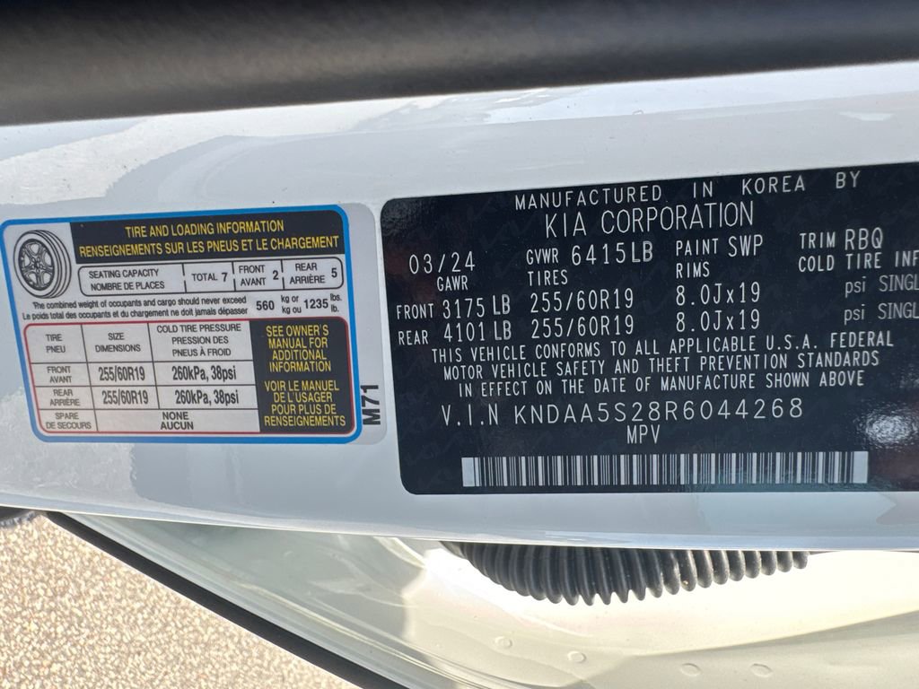New 2024 Kia EV9 Light RWD image 32