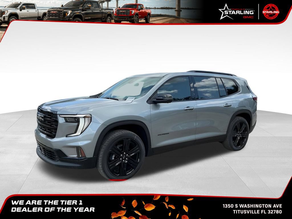 New 2026 GMC Acadia Elevation w/ Black Edition FWD 360° Tour