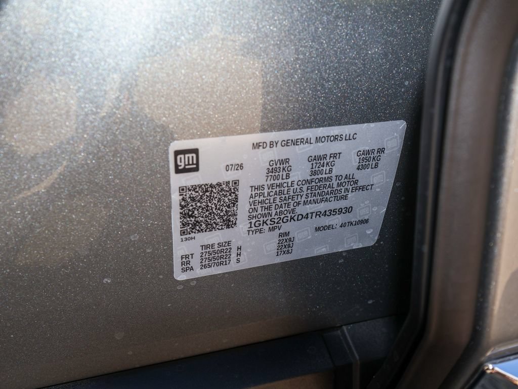 New 2026 GMC Yukon XL Elevation w/ Elevation Premium Package AWD/4WD image 48