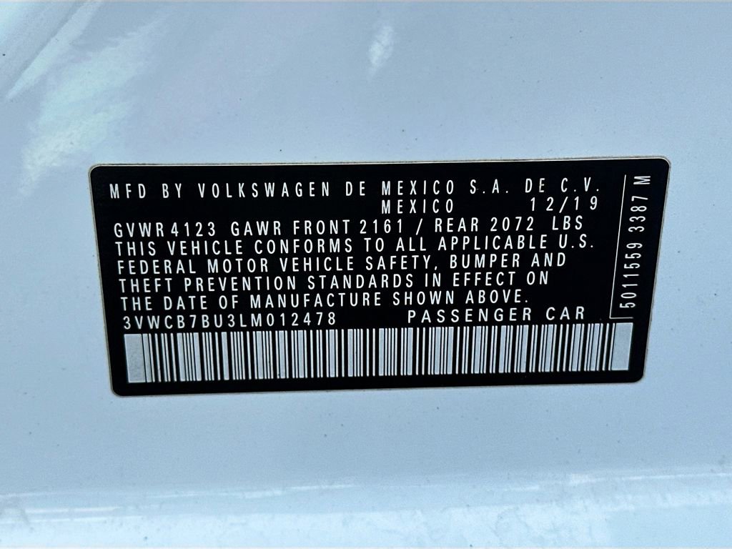 Used 2020 Volkswagen Jetta SE FWD image 31