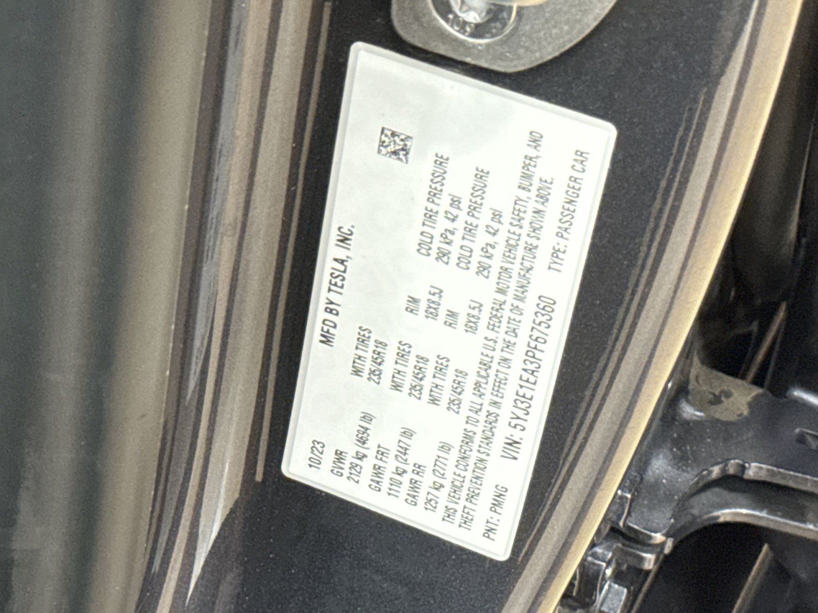 Used 2023 Tesla Model 3 Standard Range RWD image 33
