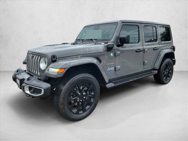 Used 2021 Jeep Wrangler Unlimited Sahara w/ Cold Weather Group image 1