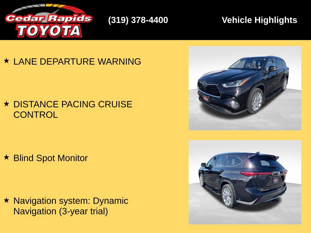Certified 2021 Toyota Highlander Limited AWD/4WD image 26