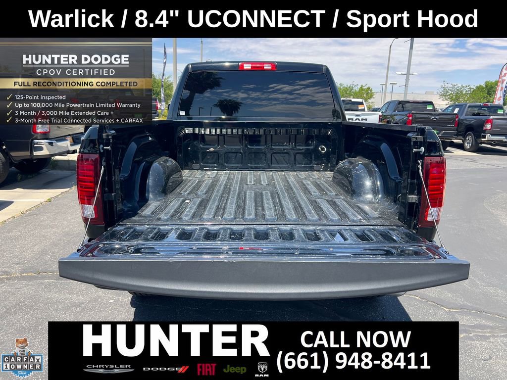 Certified 2022 RAM 1500 Classic Warlock w/ Electronics Group RWD image 20