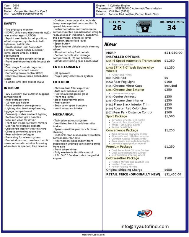 Used 2009 MINI Cooper S image 15