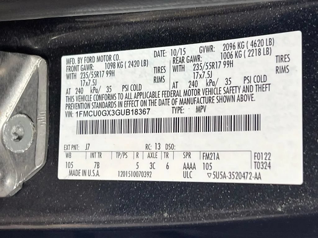 Used 2016 Ford Escape SE w/ Equipment Group 201A FWD image 30