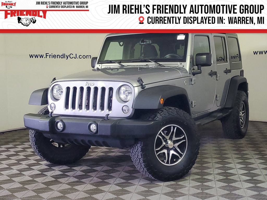 Used 2016 Jeep Wrangler Unlimited Sport w/ Quick Order Package 24S