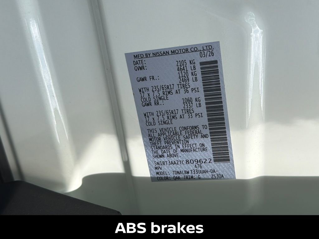 New 2026 Nissan Rogue S FWD image 31