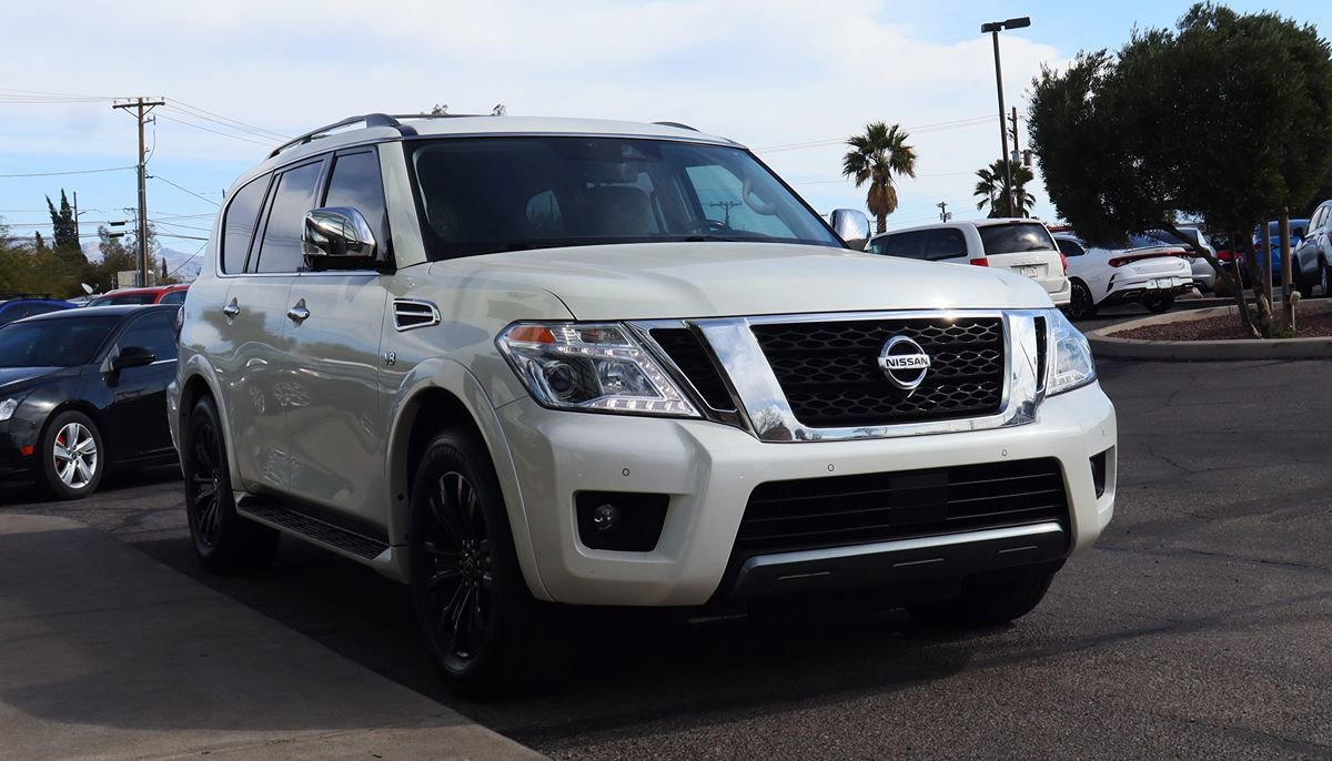 Used 2019 Nissan Armada Platinum w/ Captain's Chairs Package AWD/4WD image 14