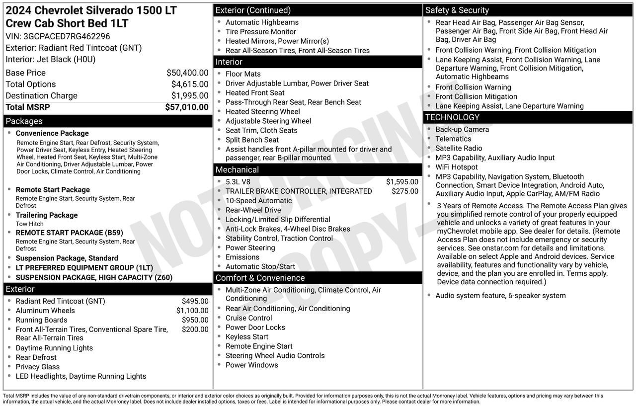 Used 2024 Chevrolet Silverado 1500 LT RWD image 29