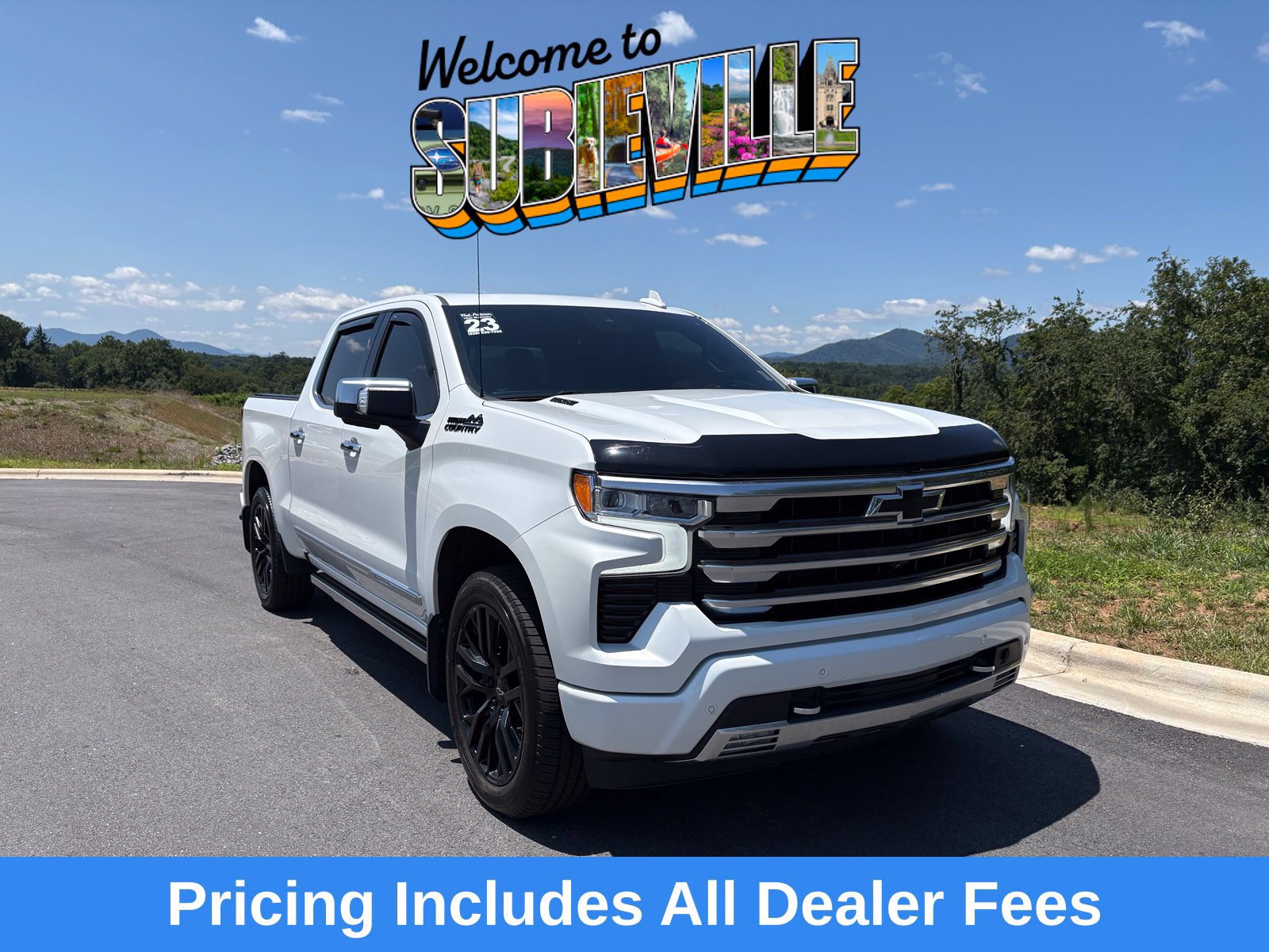 Used 2023 Chevrolet Silverado 1500 High Country w/ High Country Premium Package AWD/4WD image 1