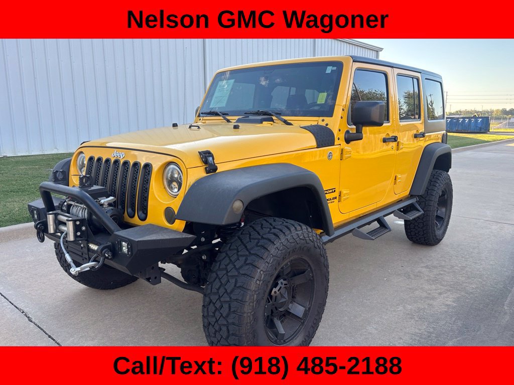 Used 2015 Jeep Wrangler Unlimited Sport w/ Quick Order Package 24S AWD/4WD image 1