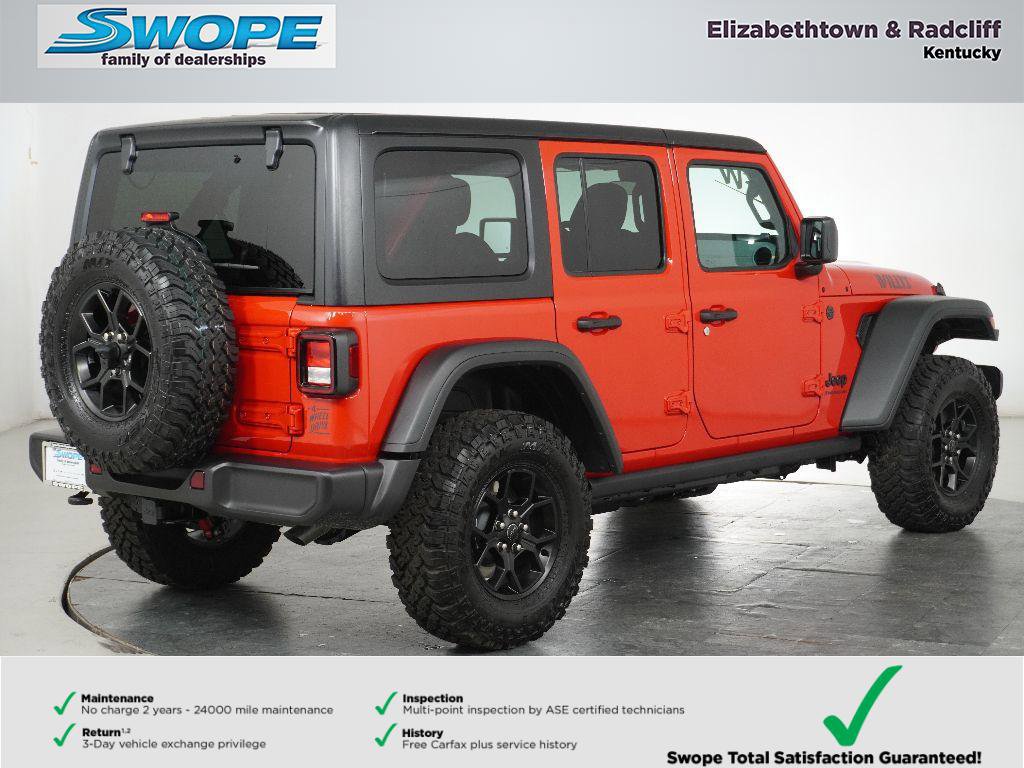 New 2026 Jeep Wrangler Willys image 3