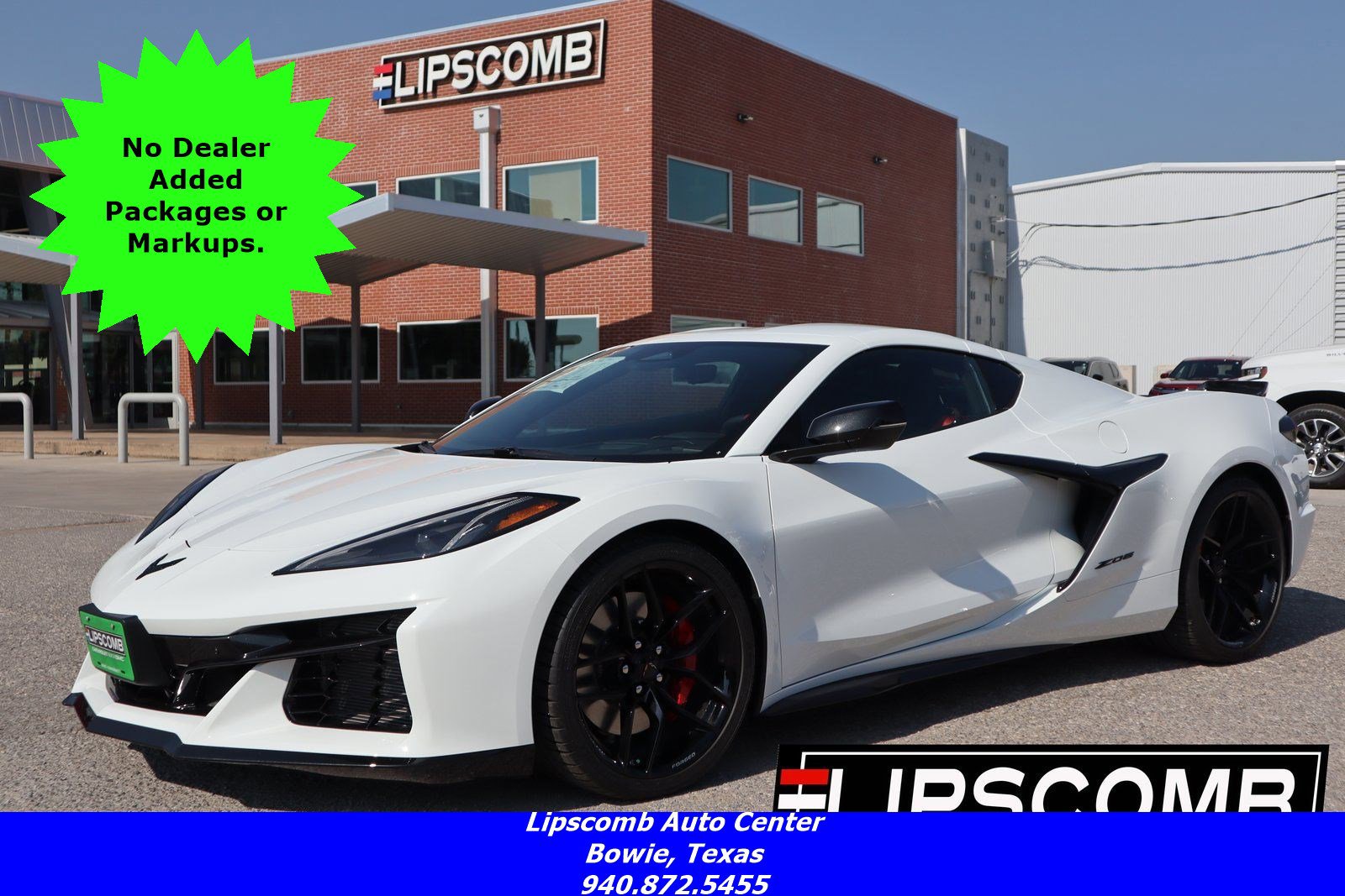 New 2026 Chevrolet Corvette Z06 w/ Stealth Interior Trim Package