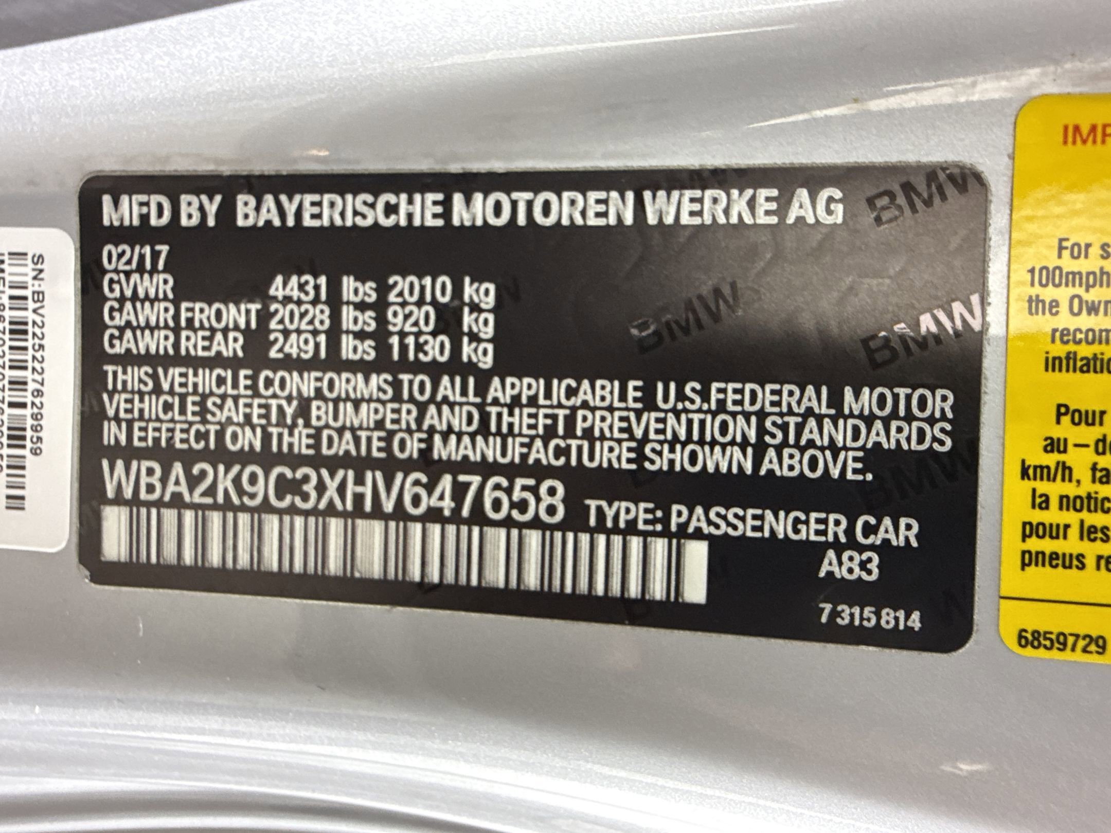 Used 2017 BMW 230i Convertible RWD image 17