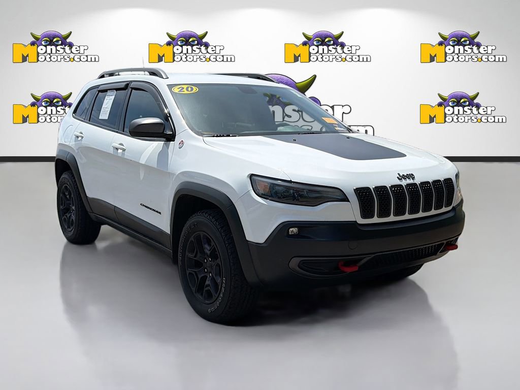 Used 2020 Jeep Cherokee Trailhawk w/ Cold Weather Group AWD/4WD image 3