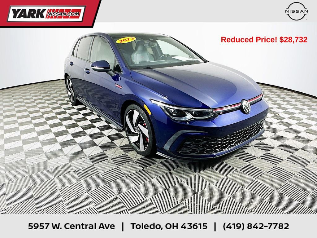 Used 2023 Volkswagen GTI SE w/ SE Leather Package image 1