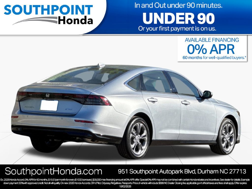 New 2026 Honda Accord EX-L image 3