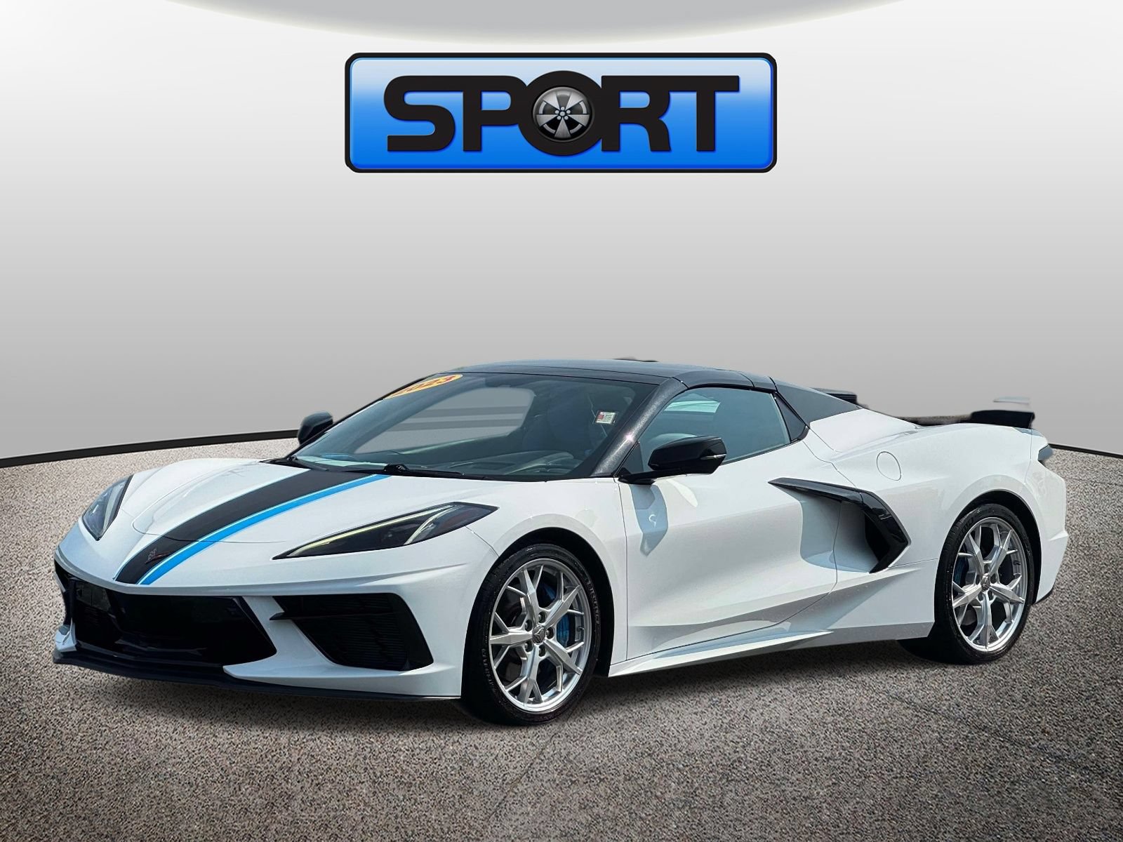 Used 2020 Chevrolet Corvette Stingray Premium Conv w/ 3LT Preferred Equipment Group RWD image 1