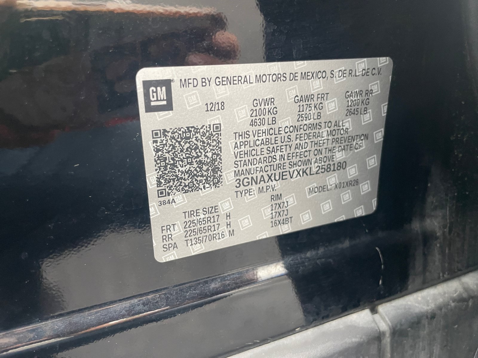 Certified 2019 Chevrolet Equinox LT AWD/4WD image 28