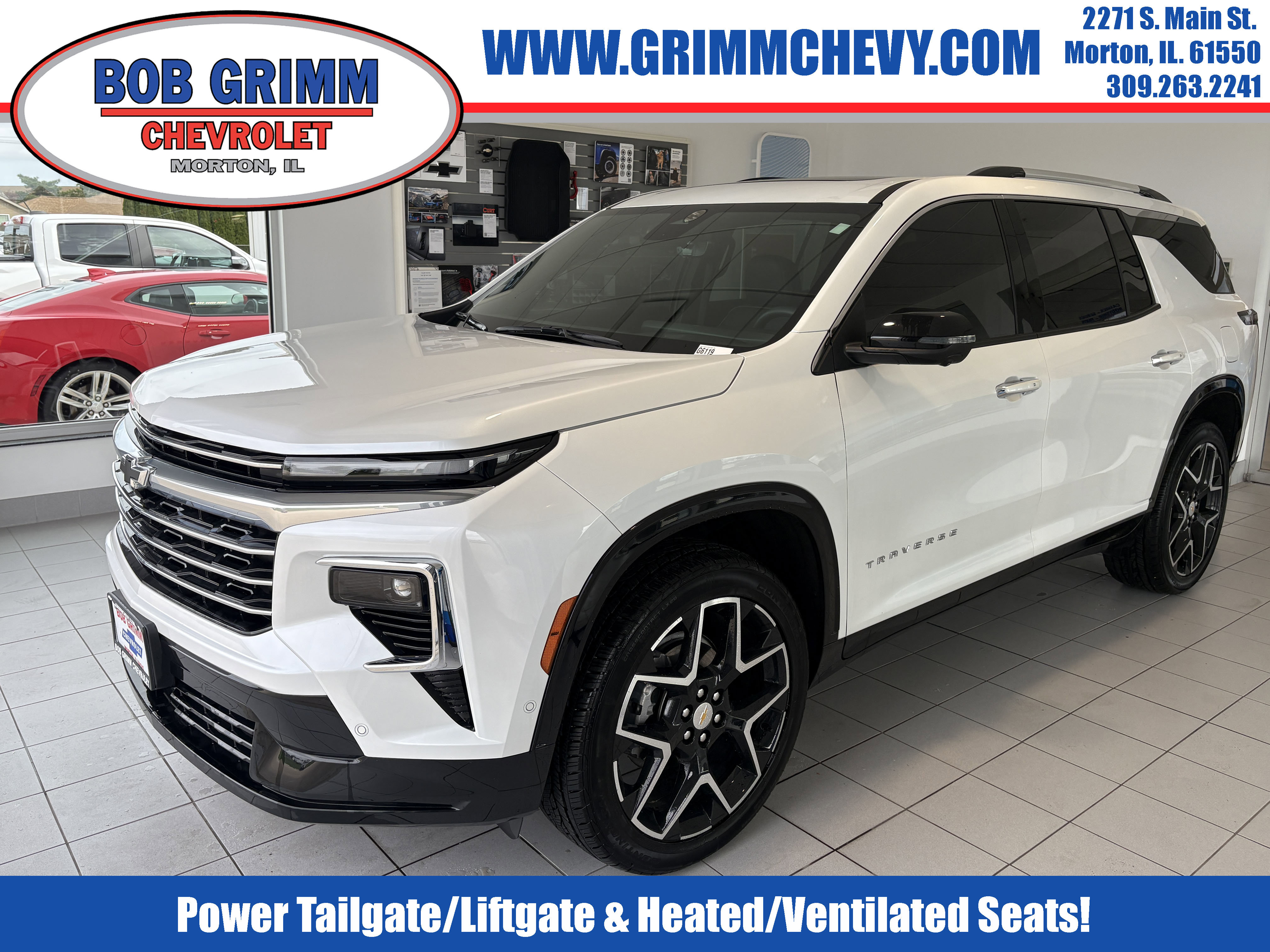 Used 2025 Chevrolet Traverse High Country w/ LPO, Floor Liner Package image 1