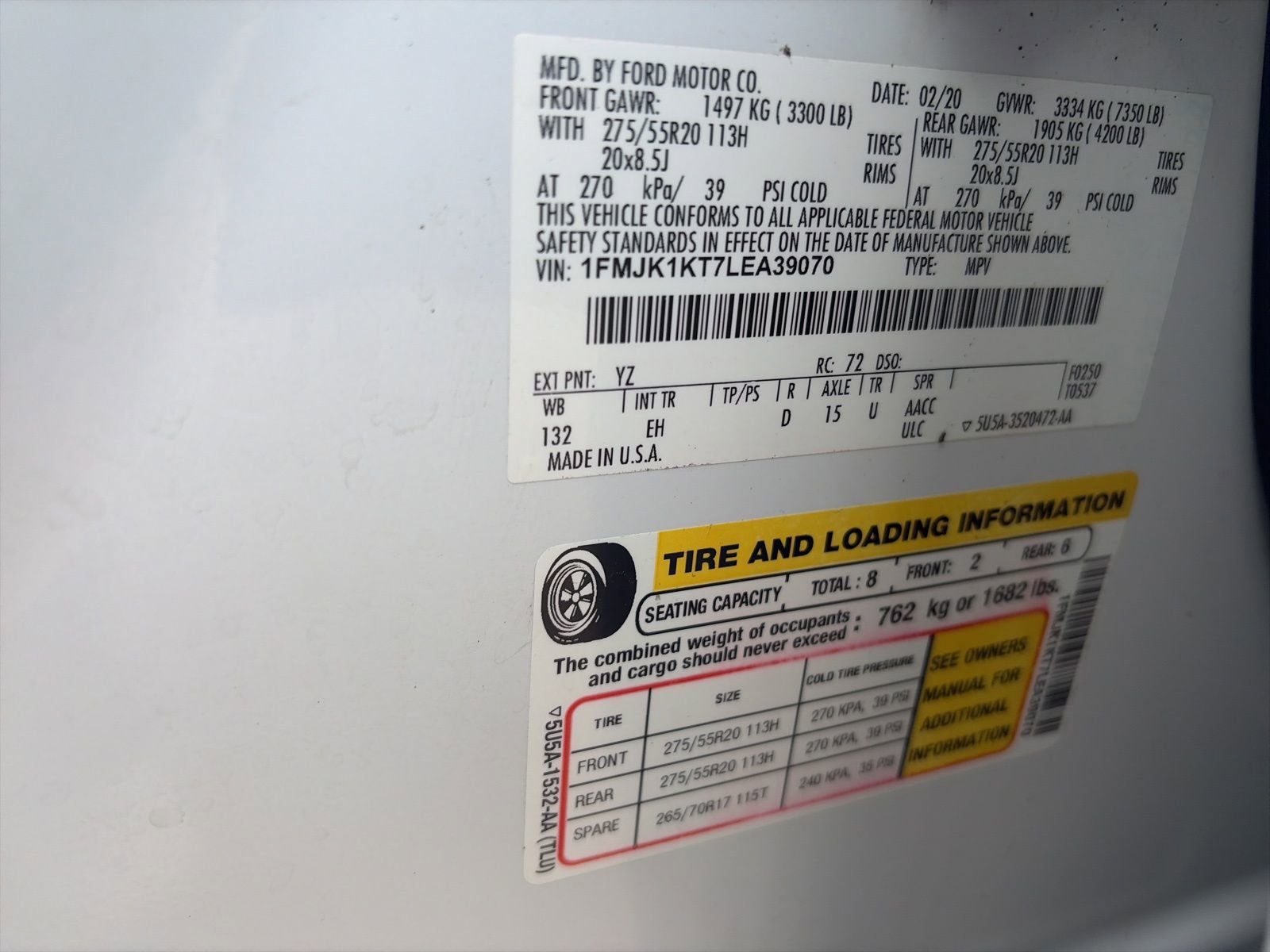 Used 2020 Ford Expedition Max Limited image 22