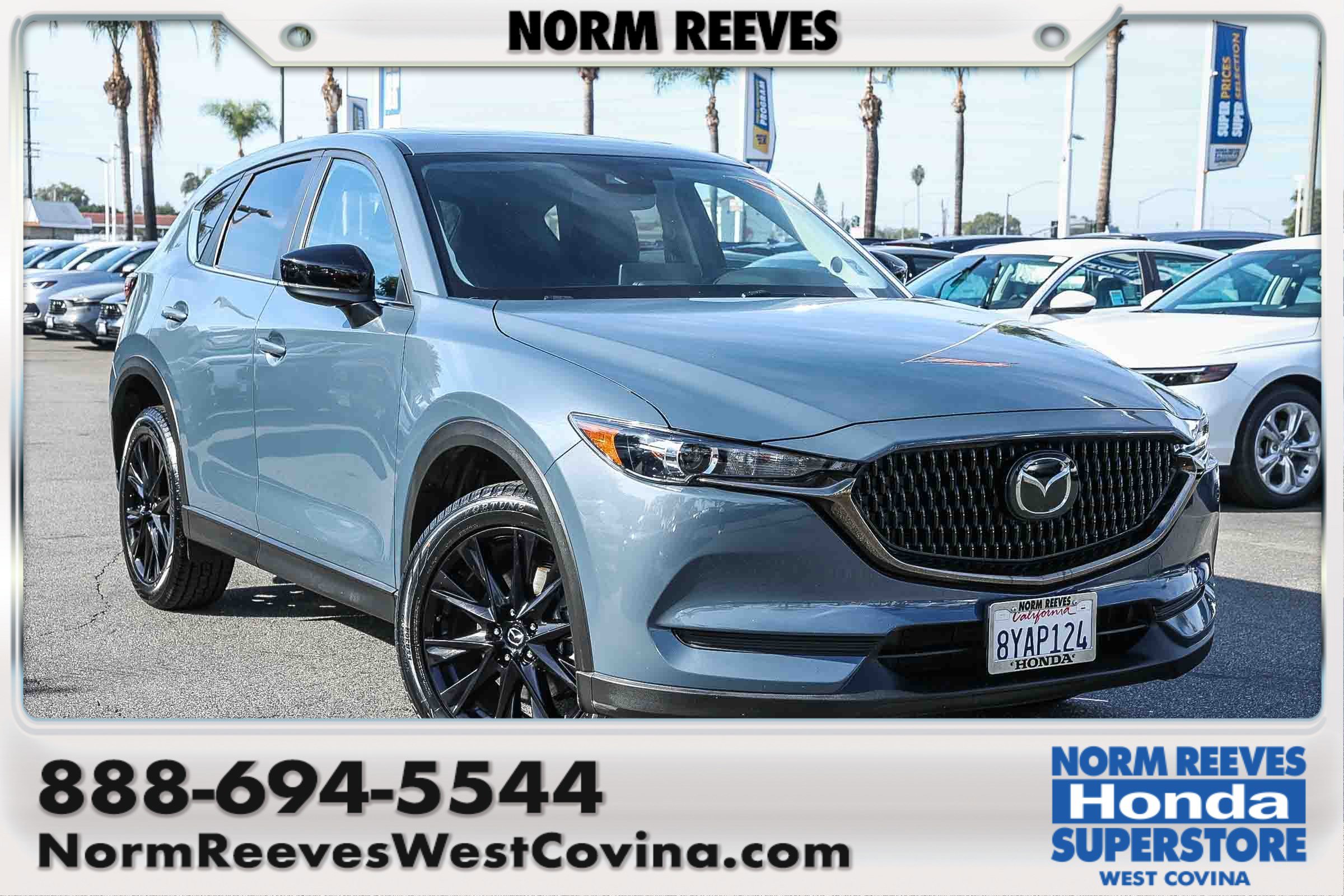 Used 2021 MAZDA CX-5 Carbon Edition image 1