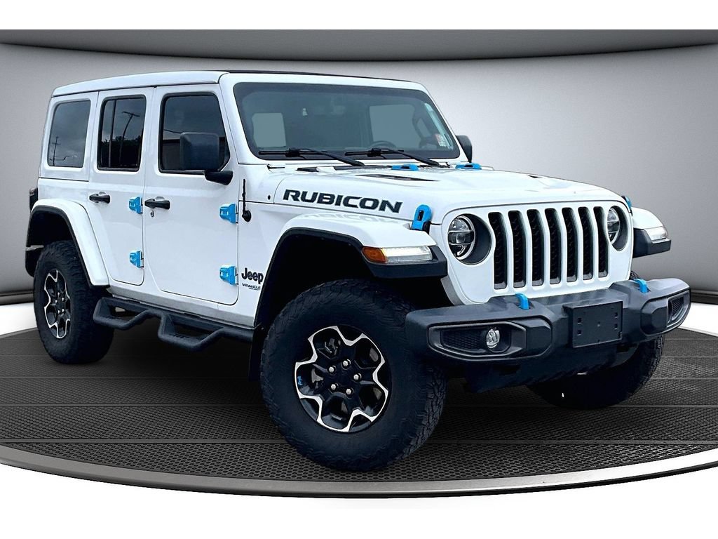 Used 2022 Jeep Wrangler Unlimited Rubicon 4xe w/ Cold Weather Group AWD/4WD image 2