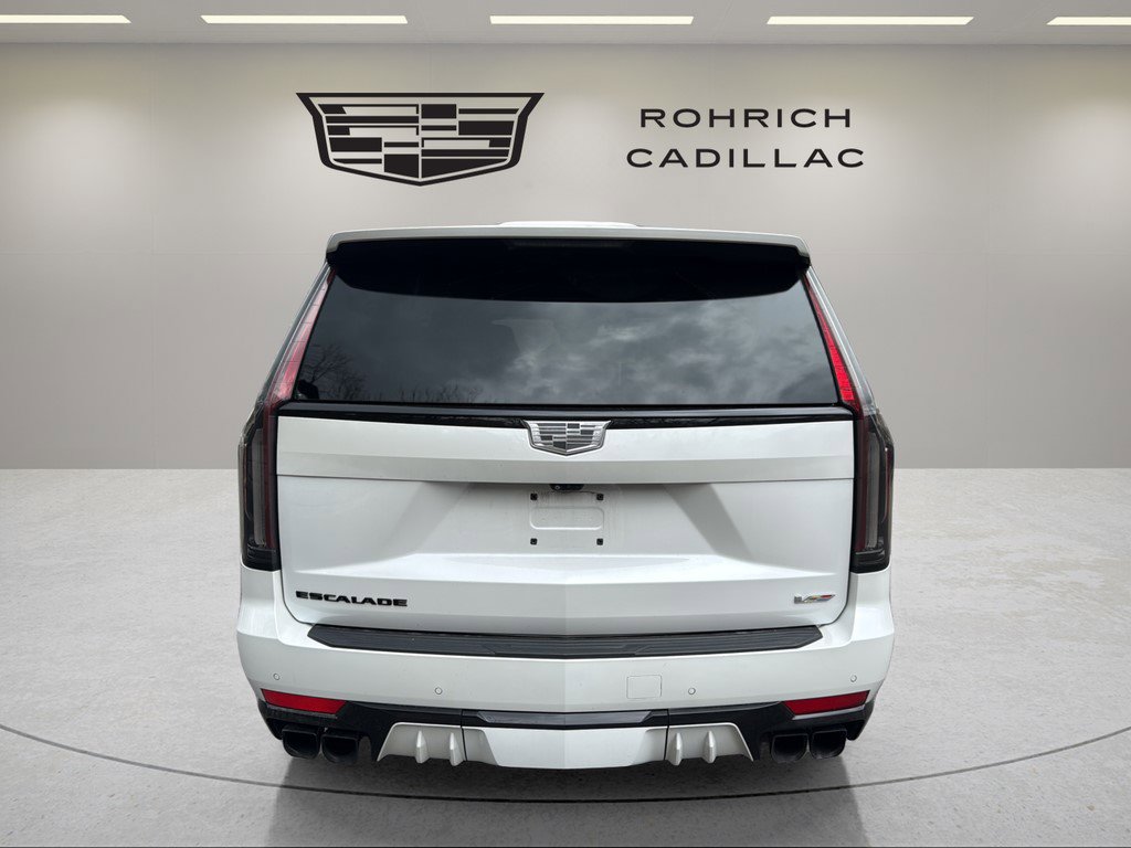 Certified 2023 Cadillac Escalade V w/ LPO, ONYX Package AWD/4WD image 8