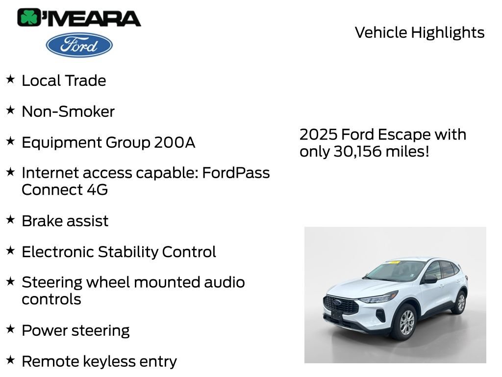 Used 2025 Ford Escape Active AWD/4WD image 7